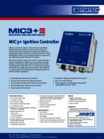 Sales Flyer MIC3+ Ignition Controller